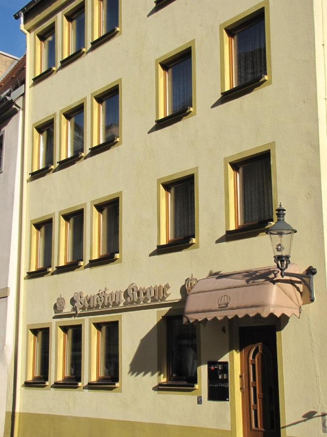 Pension Krone Freiberg Esterno foto