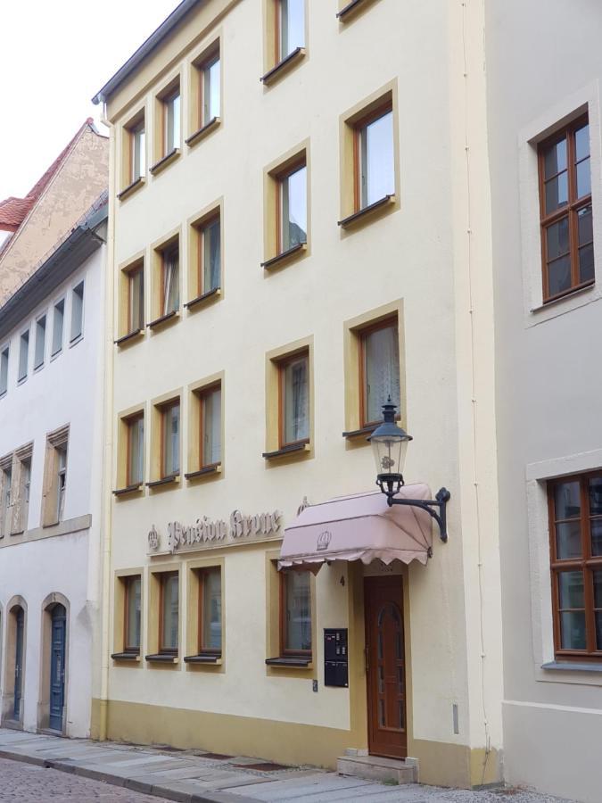Pension Krone Freiberg Esterno foto