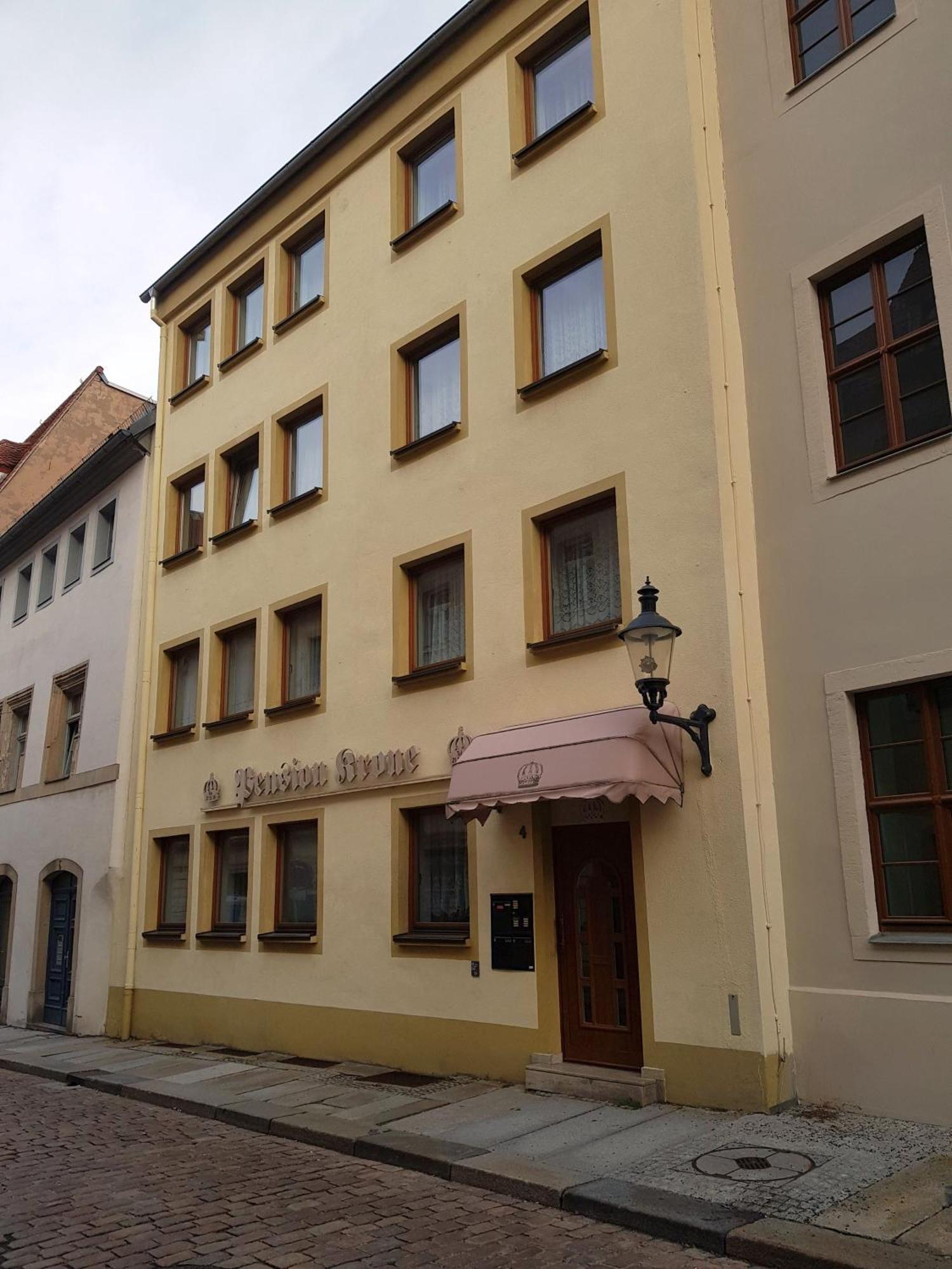 Pension Krone Freiberg Esterno foto